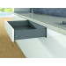 Ящик висувний Hettich ArciTech H=126 L=550 антрацит Push to Open Silent
