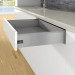 Ящик висувний Hettich ArciTech H=126 L=500 сірий з доводчиком