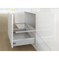 Ящик висувний Hettich ArciTech H=282 L=500 сірий 1 релінг, с доводчиком
