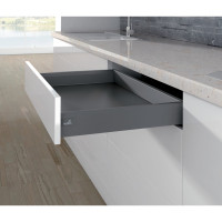 Ящик Hettich ArciTech H=94 L=500 антрацит с доводчиком