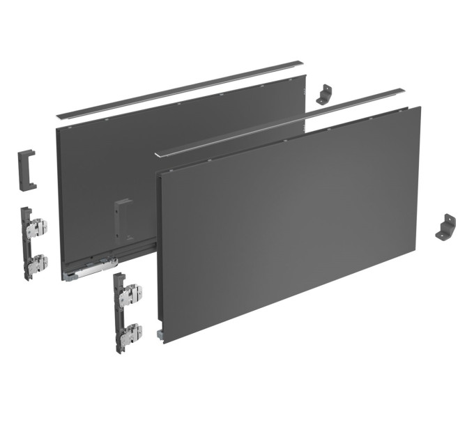 К-кт боковин AvanTech YOU, H=251, L=450 мм, антрацит (9255355)