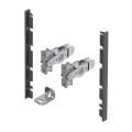 Комплект кріплень до фасаду AvanTech YOU, H=139, антрацит (9257620)