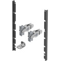 Комплект кріплень до фасаду AvanTech YOU, H=187, антрацит (9257621)