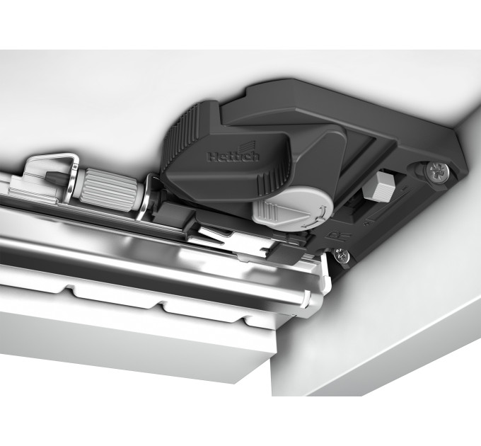 Направляющие Hettich Quadro 4D с доводчиком L=350, ДСП-16 ЕВ=21 (9181292)